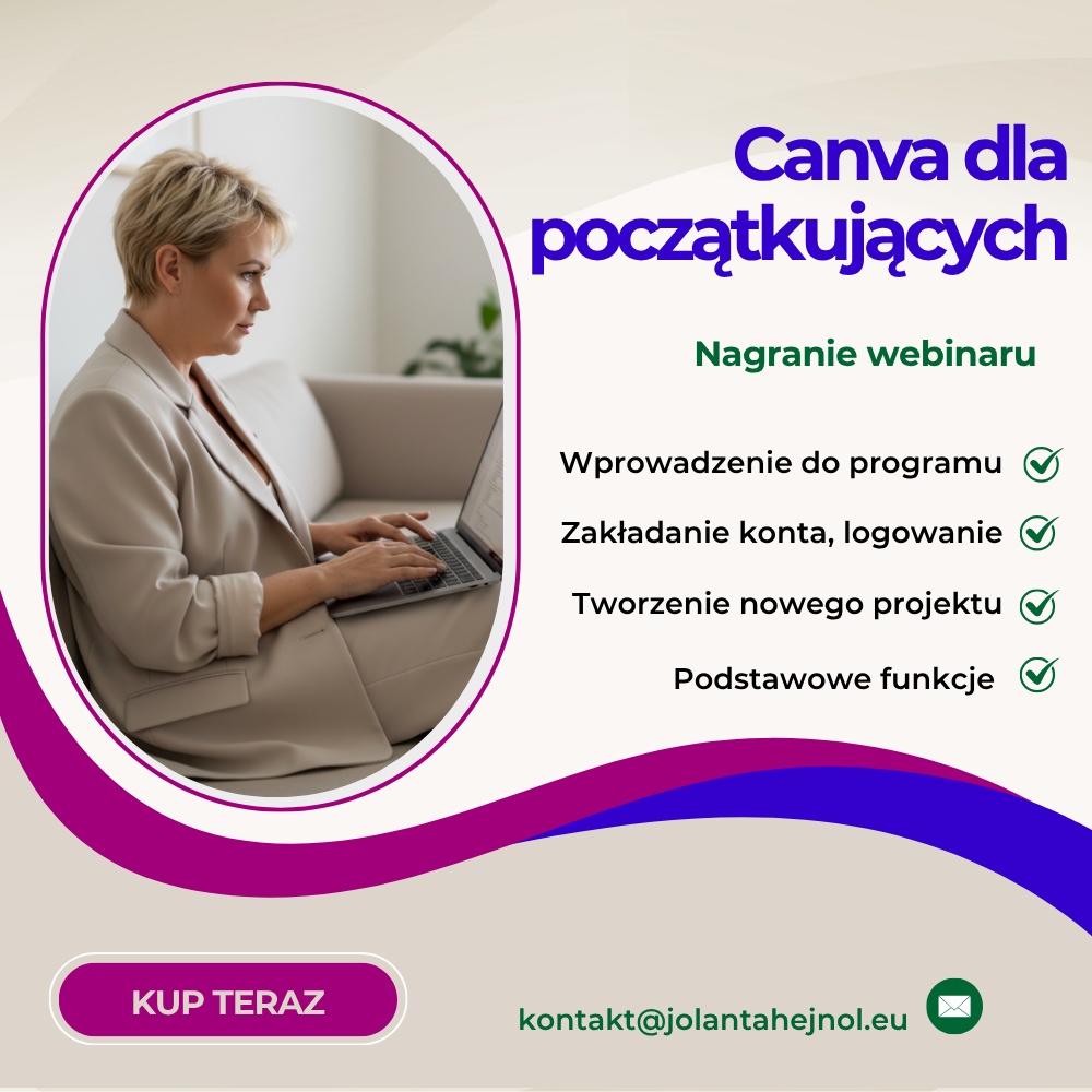Canva dla początkujących