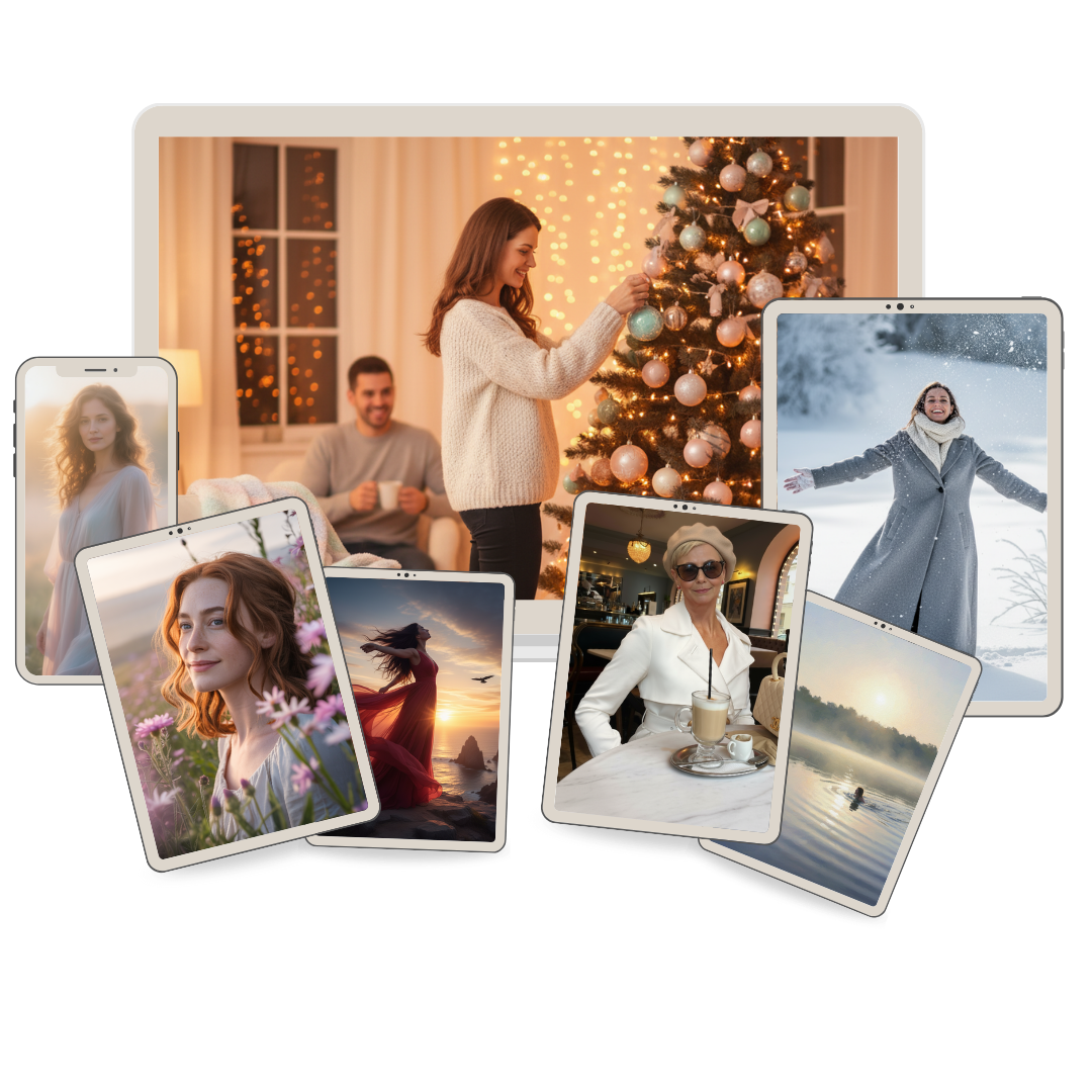 Sesja fotograficzna z Al w domowym studio - obrazek 2